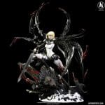 Claymore "Clare vs. Rigaldo" Statue