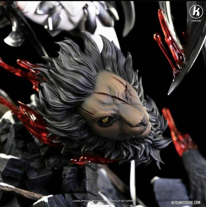 Claymore "Clare vs. Rigaldo" Statue – Bild 5