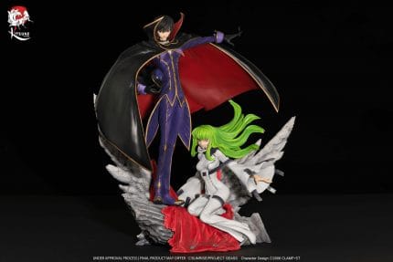 Code Geass "Zero & C.C. Scale 1/6"