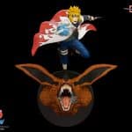 Minato Namikaze Vs Nine Tailed Fox