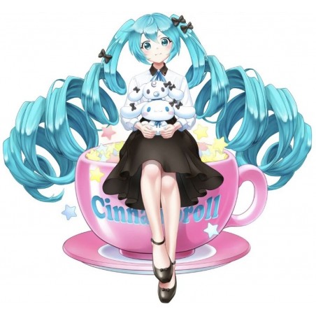 Hatsune Miku Cinnamoroll und Milk Chokonose Hatsune Miku Cinnamoroll und Milk Chokonose