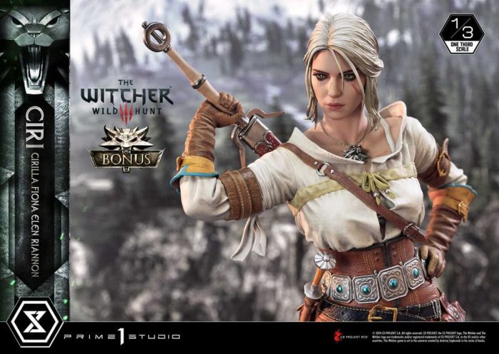 The Witcher 3: Wild Hunt Museum Masterline Statue 1/3 Wild Hunt Ciri Fiona Elen Riannon Bonus Version 81 cm The Witcher 3: Wild Hunt Museum Masterline Statue 1/3 Wild Hunt Ciri Fiona Elen Riannon Bonus Version 81 cm