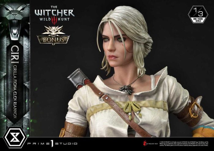 The Witcher 3: Wild Hunt Museum Masterline Statue 1/3 Wild Hunt Ciri Fiona Elen Riannon Bonus Version 81 cm The Witcher 3: Wild Hunt Museum Masterline Statue 1/3 Wild Hunt Ciri Fiona Elen Riannon Bonus Version 81 cm