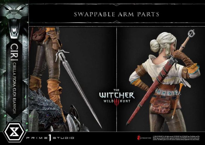 The Witcher 3: Wild Hunt Museum Masterline Statue 1/3 Wild Hunt Ciri Fiona Elen Riannon Bonus Version 81 cm The Witcher 3: Wild Hunt Museum Masterline Statue 1/3 Wild Hunt Ciri Fiona Elen Riannon Bonus Version 81 cm