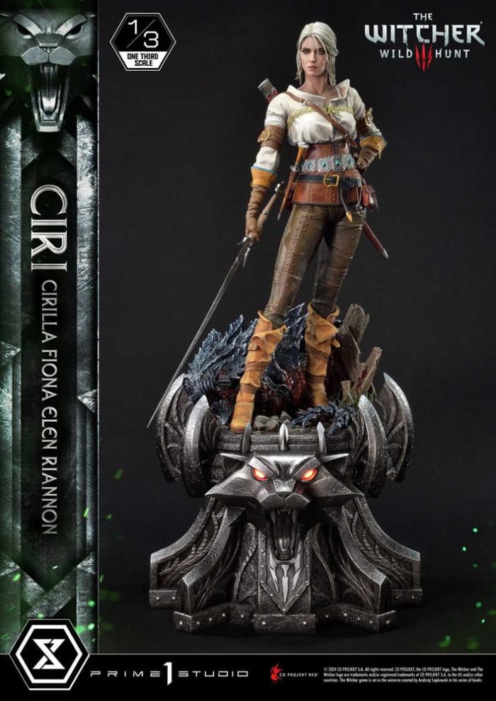 The Witcher 3: Wild Hunt Museum Masterline Statue 1/3 Wild Hunt Ciri Fiona Elen Riannon Bonus Version 81 cm The Witcher 3: Wild Hunt Museum Masterline Statue 1/3 Wild Hunt Ciri Fiona Elen Riannon Bonus Version 81 cm