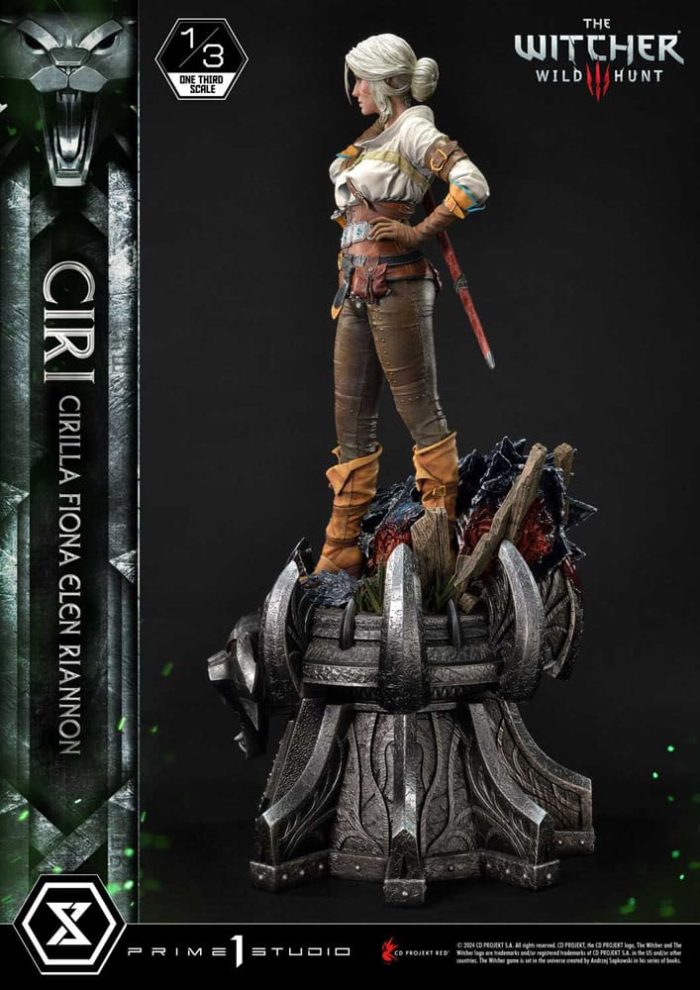 The Witcher 3: Wild Hunt Museum Masterline Statue 1/3 Wild Hunt Ciri Fiona Elen Riannon Bonus Version 81 cm The Witcher 3: Wild Hunt Museum Masterline Statue 1/3 Wild Hunt Ciri Fiona Elen Riannon Bonus Version 81 cm