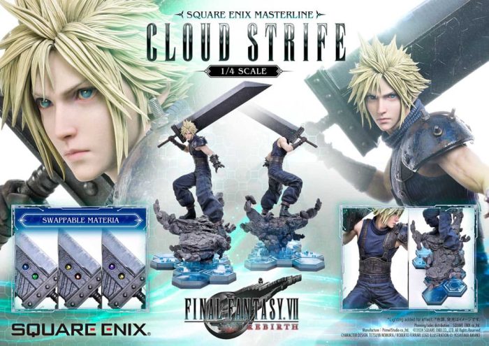 Final Fantasy VII "Rebirth Masterline Statue 1/4 Cloud Strife" Final Fantasy VII "Rebirth Masterline Statue 1/4 Cloud Strife"