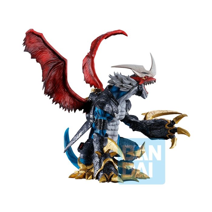 DIGIMON - ICHIBANSHO FIGURE - IMPERIALDRAMON (TWO FORCES THAT RADIATE LIGHT)