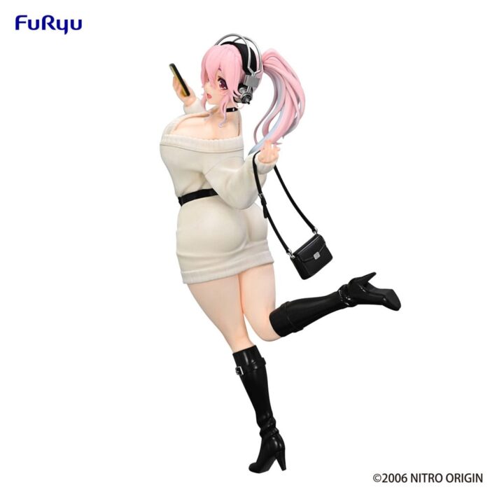Super Sonico Trio-Try-iT PVC Statue Winter Memory Ver. 21 cm – Bild 11