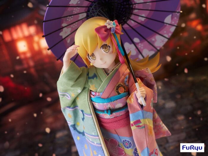Monogatari PVC Statue 1/4 Shinobu Oshino Japanese Doll 42 cm – Bild 4