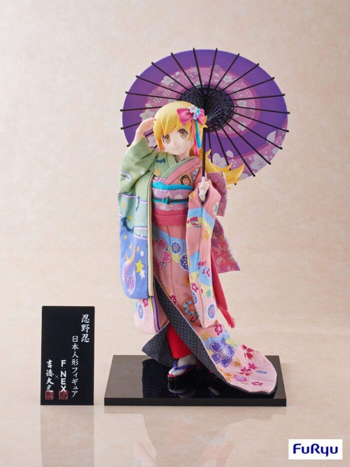 Monogatari PVC Statue 1/4 Shinobu Oshino Japanese Doll 42 cm – Bild 6