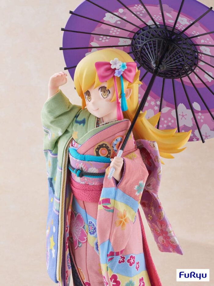 Monogatari PVC Statue 1/4 Shinobu Oshino Japanese Doll 42 cm – Bild 13