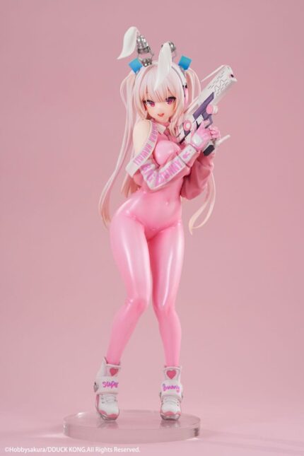 Original Illustration PVC Statue 1/6 Super Bunny Illustrated by DDUCK KONG 28 cm