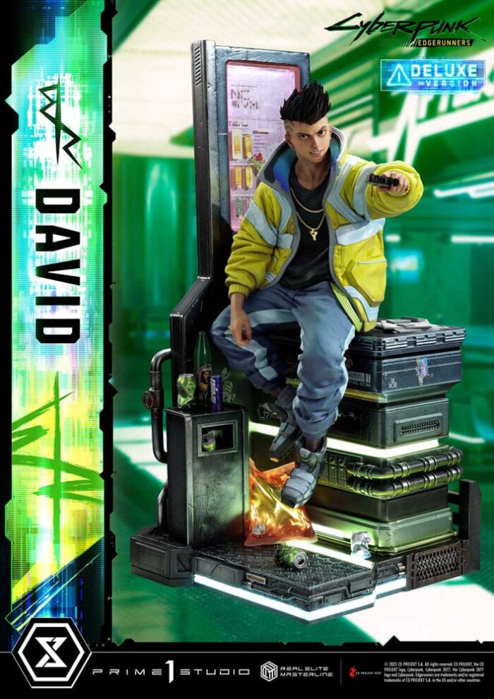 Cyberpunk: Edgerunners Real Elite Masterline Series Statue 1/4 David Bonus Version 58 cm – Bild 5