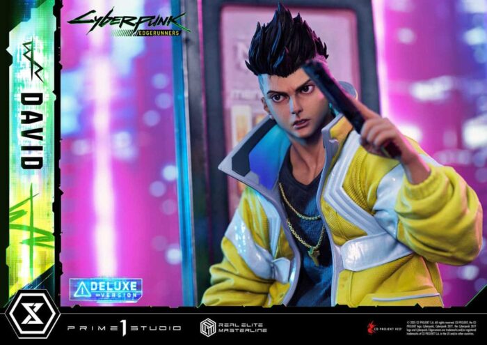 Cyberpunk: Edgerunners Real Elite Masterline Series Statue 1/4 David Bonus Version 58 cm – Bild 9