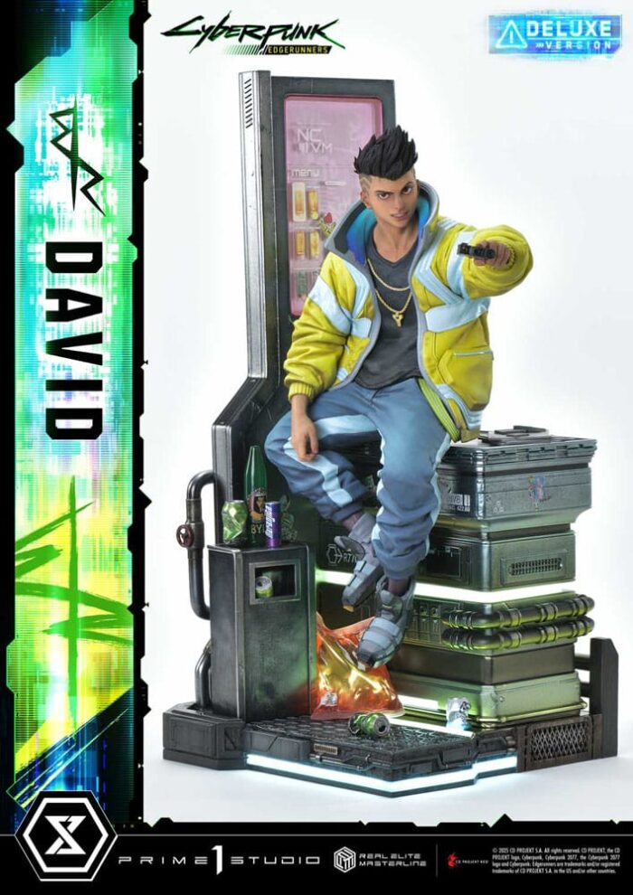 Cyberpunk: Edgerunners Real Elite Masterline Series Statue 1/4 David Bonus Version 58 cm – Bild 16