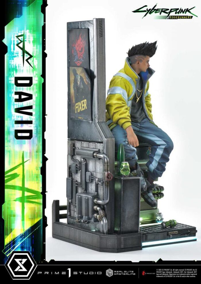 Cyberpunk: Edgerunners Real Elite Masterline Series Statue 1/4 David Bonus Version 58 cm – Bild 19