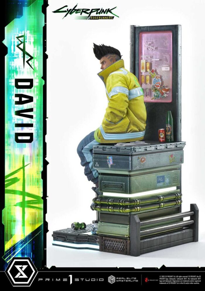 Cyberpunk: Edgerunners Real Elite Masterline Series Statue 1/4 David Bonus Version 58 cm – Bild 20