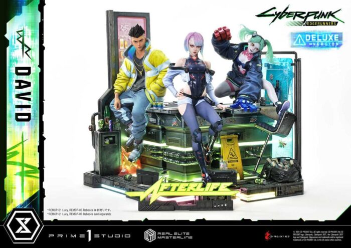 Cyberpunk: Edgerunners Real Elite Masterline Series Statue 1/4 David Bonus Version 58 cm – Bild 22