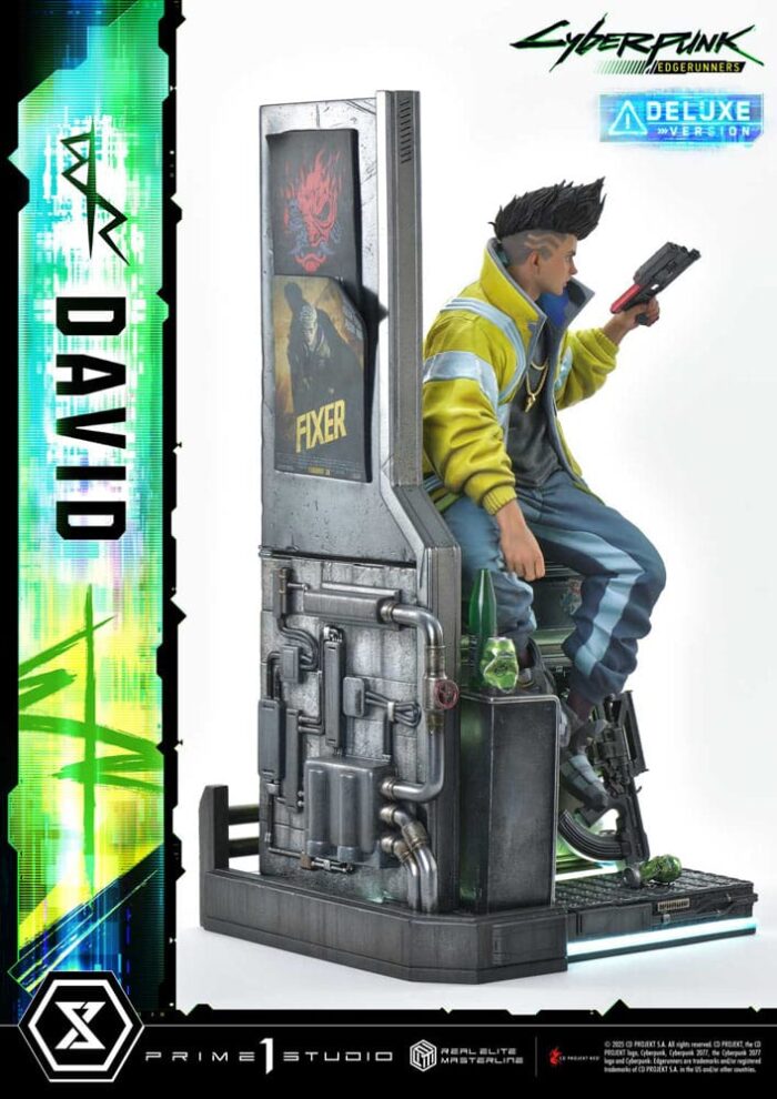 Cyberpunk: Edgerunners Real Elite Masterline Series Statue 1/4 David Bonus Version 58 cm – Bild 24
