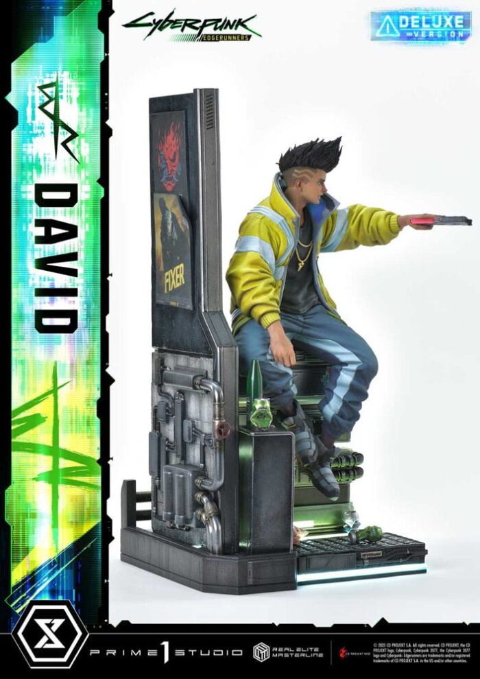 Cyberpunk: Edgerunners Real Elite Masterline Series Statue 1/4 David Bonus Version 58 cm – Bild 26