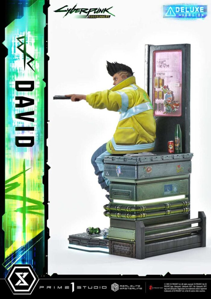 Cyberpunk: Edgerunners Real Elite Masterline Series Statue 1/4 David Bonus Version 58 cm – Bild 27