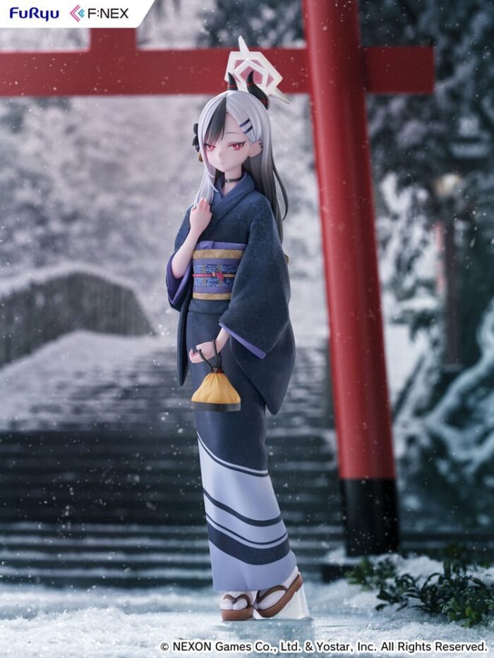 Blue Archiv F:Nex PVC Statue 1/7 Kayoko (NewYear) 27 cm – Bild 3