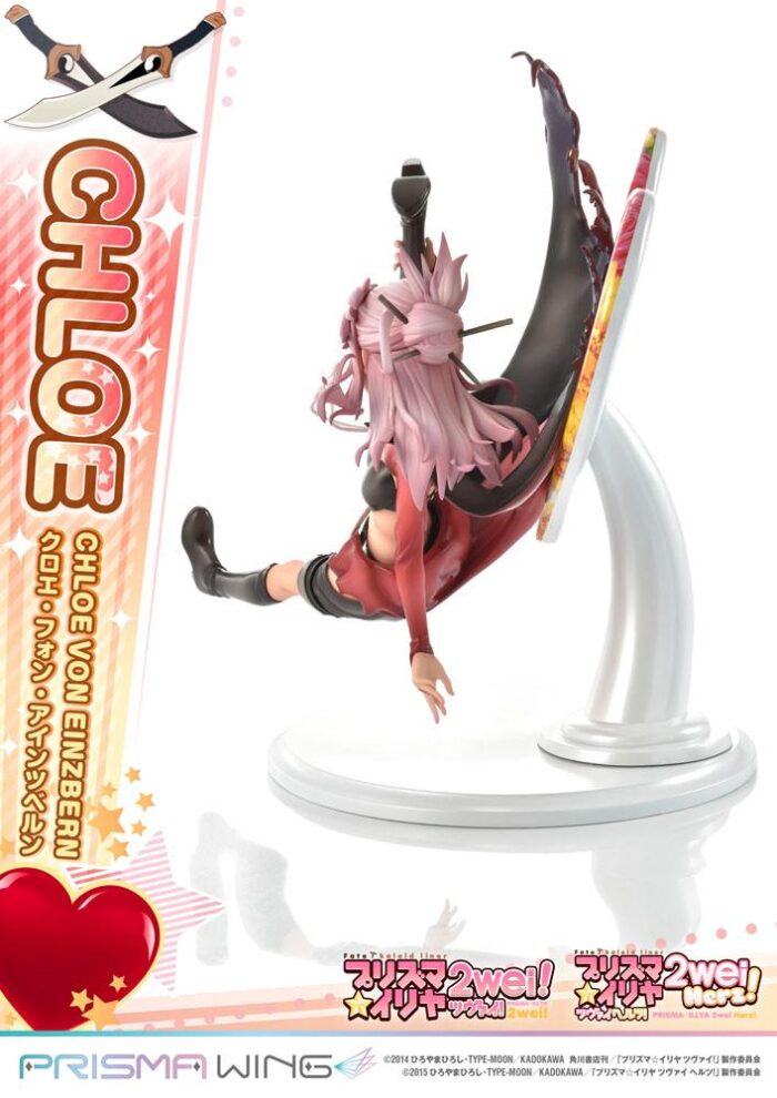 Fate/kaleid liner Prisma Illya Prisma Wing PVC Statue 1/7 Chloe von Einzbern 20 cm – Bild 8