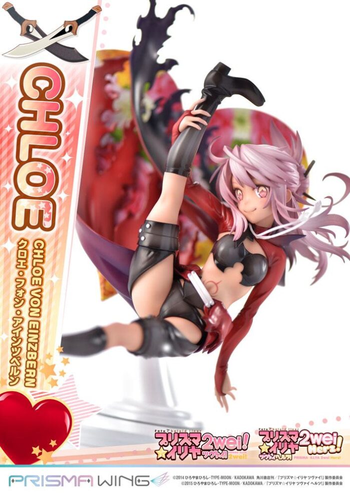 Fate/kaleid liner Prisma Illya Prisma Wing PVC Statue 1/7 Chloe von Einzbern 20 cm – Bild 12