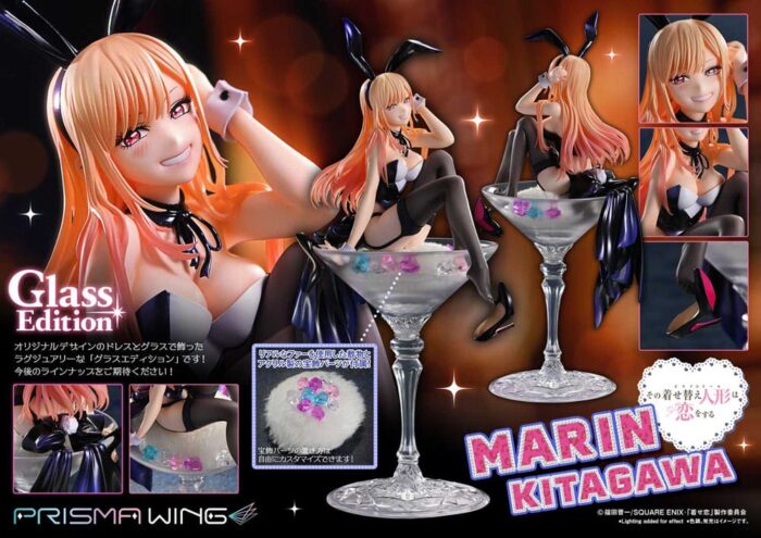 My Dress-Up Darling Prisma Wing PVC Statue 1/7 Marin Kitagawa Glass Edition 29 cm – Bild 7