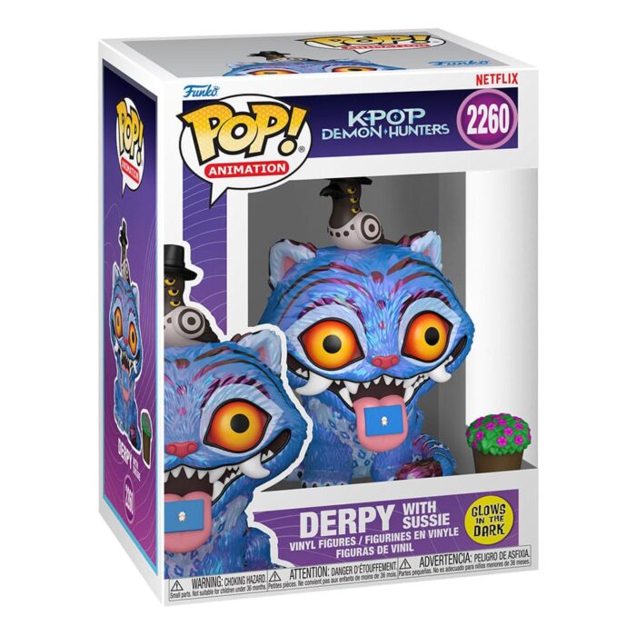 KPop Demon Hunters POP! Animation Vinyl Figur Tiger w/Bird 9 cm – Bild 2