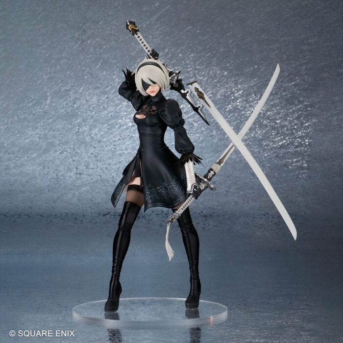 NieR:Automata PVC Statue 2B (YoRHa No. 2 Type B) Ver. 2.0 29 cm – Bild 8