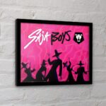 KPop Demon Hunters Collector Print Poster im Rahmen Saja Boys Idol – Bild 2