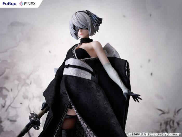 Nier: Automata Ver1.1a F:Nex PVC Statue 1/4 2B Japanese Doll 43 cm – Bild 9