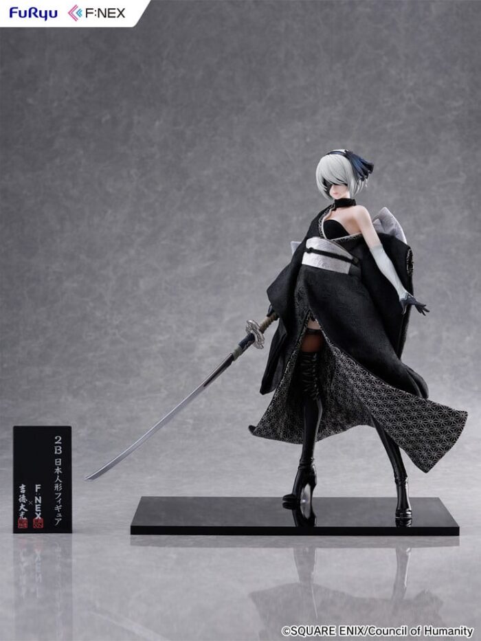 Nier: Automata Ver1.1a F:Nex PVC Statue 1/4 2B Japanese Doll 43 cm – Bild 10