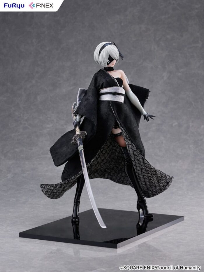 Nier: Automata Ver1.1a F:Nex PVC Statue 1/4 2B Japanese Doll 43 cm – Bild 12