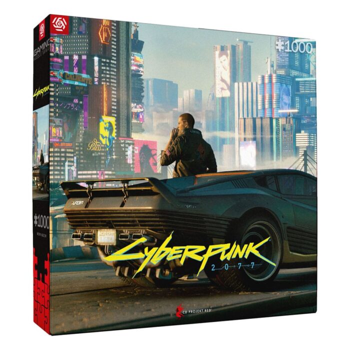 Cyberpunk 2077 Gaming Puzzle Mercenary on the Rise (1000 Teile) – Bild 2