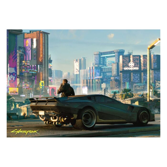 Cyberpunk 2077 Gaming Puzzle Mercenary on the Rise (1000 Teile) – Bild 5