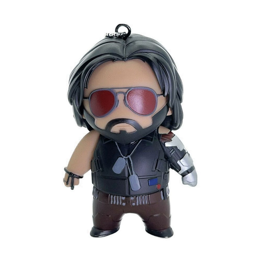 x_golo-24387.jpg Cyberpunk 2077 Figur zum Aufhängen Johnny Silverhand 10 cm – Bild 1