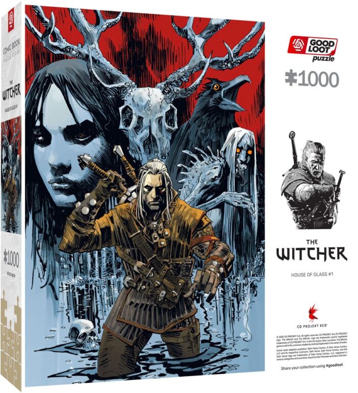 The Witcher Puzzle House of Glass (1000 Teile) – Bild 2