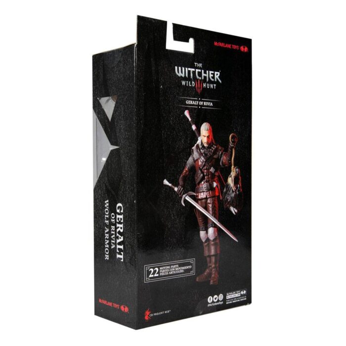 The Witcher 3: Wild Hunt Actionfigur Geralt of Rivia (Wolf Armor) 18 cm – Bild 10