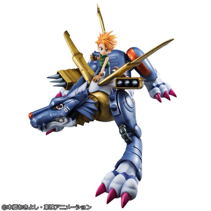 Digimon Adventure Precious G.E.M. Serie PVC Statue Metal Garurumon & Ishida Yamato 30 cm – Bild 13