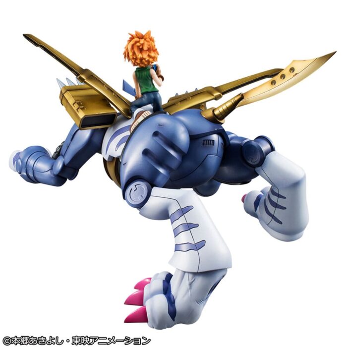 Digimon Adventure Precious G.E.M. Serie PVC Statue Metal Garurumon & Ishida Yamato 30 cm – Bild 15