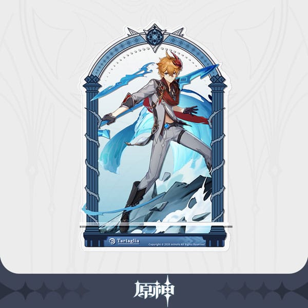 x_mhy53252.jpg Genshin Impact Acryl-Telefonständer Tartaglia 17 cm – Bild 1