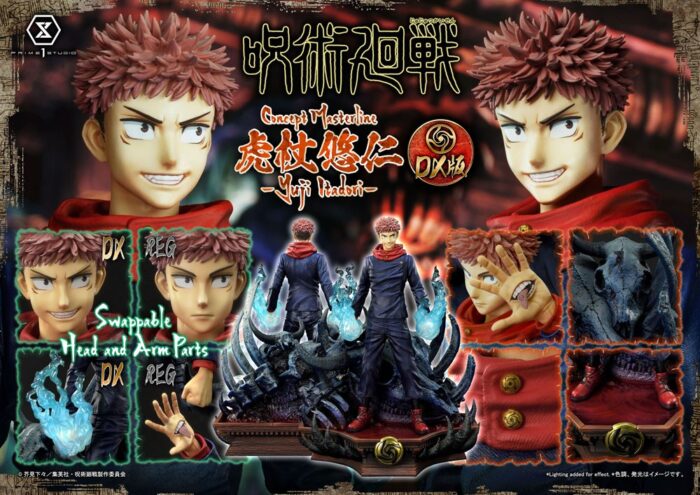 Jujutsu Kaisen Premium Masterline Series Statue Yuji Itadori Deluxe Version 38 cm – Bild 22