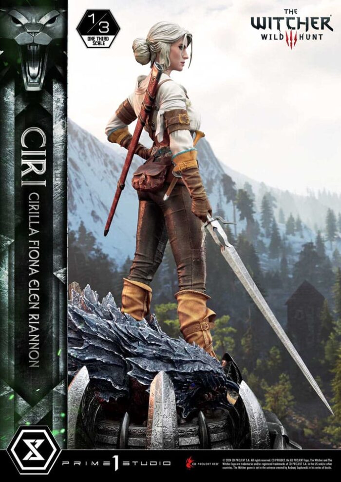 The Witcher 3: Wild Hunt Museum Masterline Statue 1/3 Wild Hunt Ciri Fiona Elen Riannon 81 cm – Bild 21