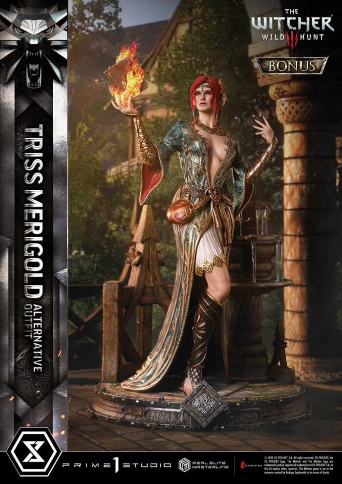 The Witcher 3: Wild Hunt Real Elite Masterline Series Statue 1/4 Triss Merigold Bonus Version 52 cm – Bild 4