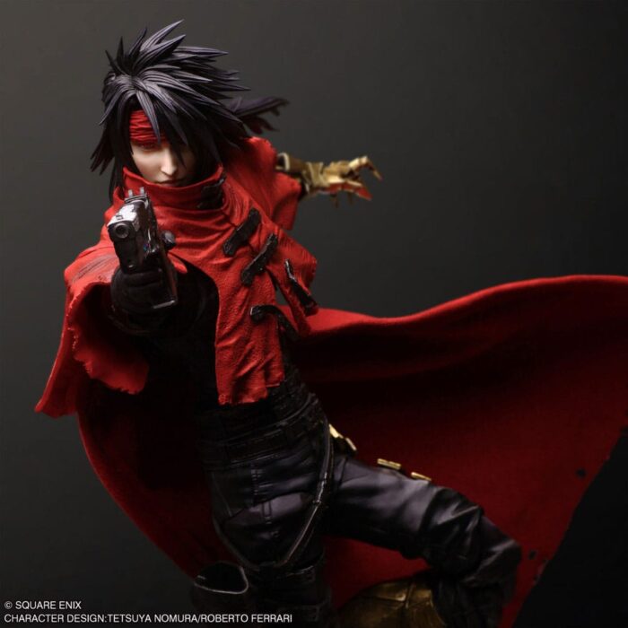 Final Fantasy VII Rebirth Play Arts Kai Actionfigur Vincent Valentine 28 cm – Bild 4