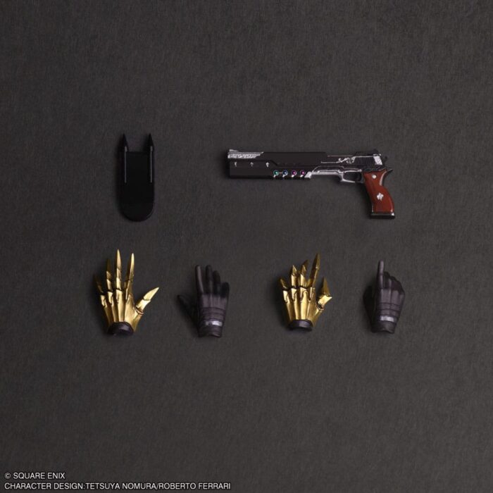 Final Fantasy VII Rebirth Play Arts Kai Actionfigur Vincent Valentine 28 cm – Bild 7