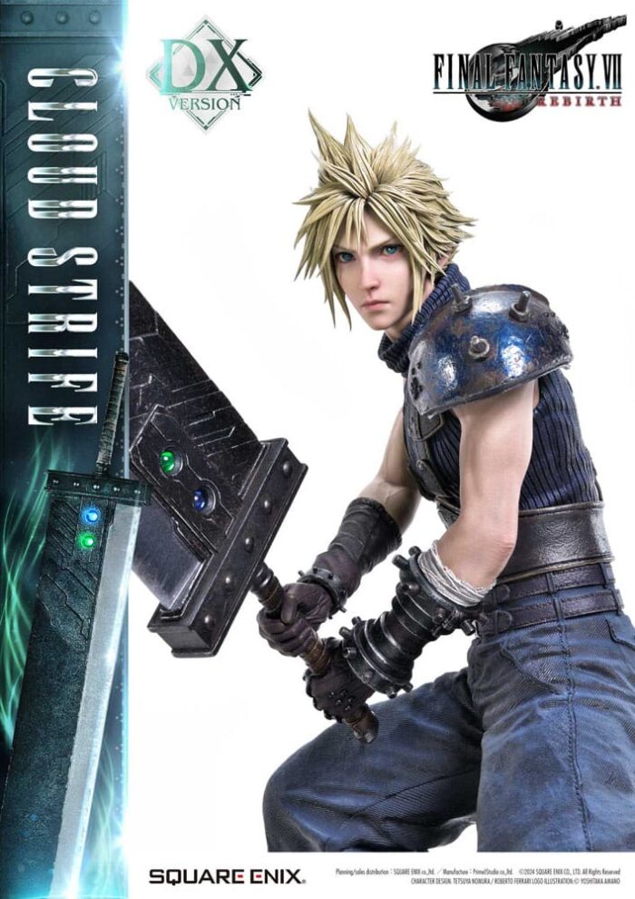 Final Fantasy VII Rebirth Masterline Statue 1/4 Cloud Strife Deluxe Ver. 68 cm – Bild 3